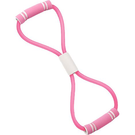 Bande de résistance en forme de 8 pour bras, pectoraux et exercices, homme femme, extenseur thoracique, bande élastique 8-shaped. (1/5)