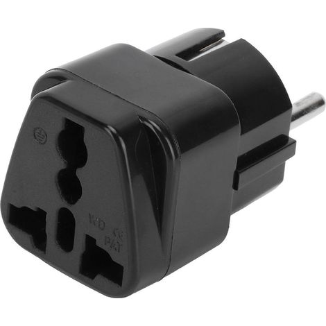 Compatible avec les convertisseurs de puissance UE 100-250V 10A, les adaptateurs de voyage européens et les prises adaptatrices. (1/5)
