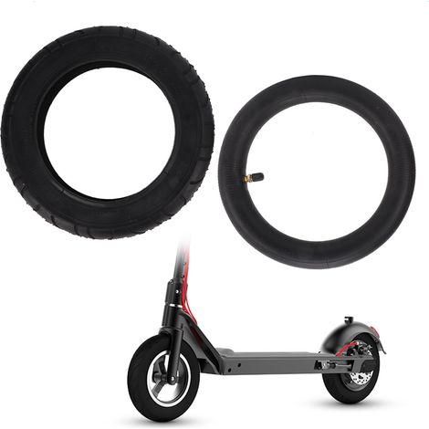 Pneu 10 pouces avec chambre à air pour trottinette électrique Xiaomi - 10x2.0 (1/5)