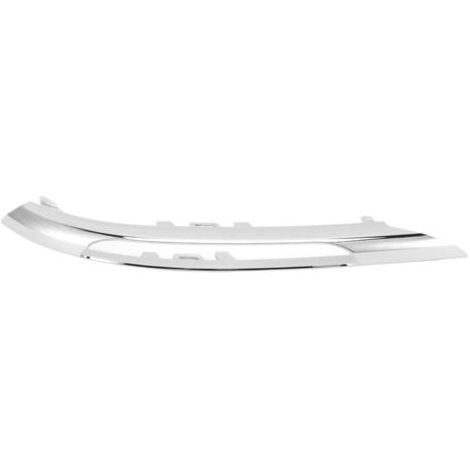 Cadre de phare de conduite de pare-chocs avant, garniture chromée de remplacement pour Mercedes Benz C250 berline 20122014 droit 2048853074 (1/5)
