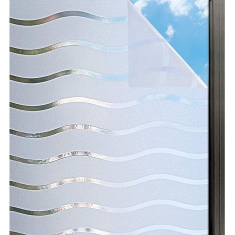 Stickers pour Fenetre Rayure Film Vitre Anti UV Film de Protection Fenetre45x100cm (1/5)