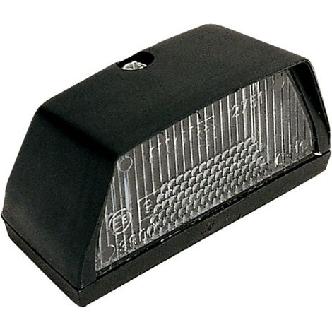 Éclaireur de plaque trapézoïdal 68x36x36 mm – Tension 12V – Entraxe 45 mm – Compatible ampoule 12V 5W – Visibilité optimale pour remorque – CEA (1/2)