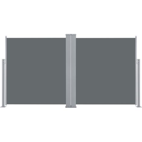 Toldo lateral retráctil 100 x 600 cm antracita 020007105 (1/5)