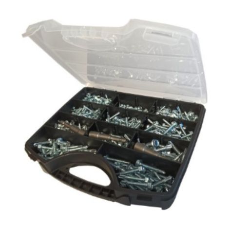 Set di 500 viti autoperforanti DEGOMETAL TH - Diametro da 4,2 a 6,3 mm
