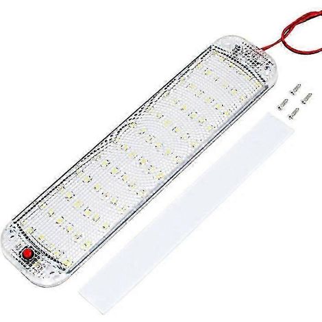 Plafonnier/lunette de lecture intérieur de voiture à 72 LED (12-80 V) (1/5)