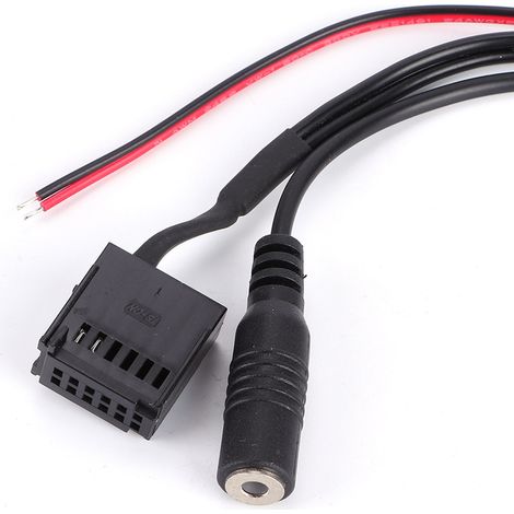 Bluetooth-AUX-Audioeingangsadapter für Smartphones, Freisprechfunktion, Mikrofonkabel für Ford Focus 6000CD (1/5)