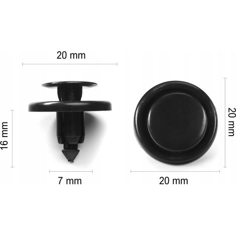 1x perno copri passaruota Toyota Lexus 7mm (1/5)
