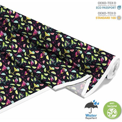 Outdoor Dekostoffe Oxford - Motiv Cocktail DX8819 (1/5)