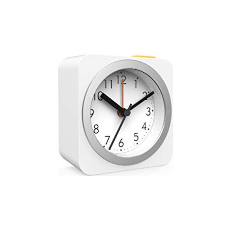 Techno Line Modell B Quarzo Sveglia Bianco Tempi di allarme 1 (1/3)