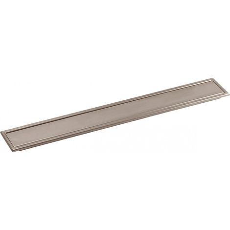 Rost und Rahmen aus Edelstahl zum Verfliesen 745 x 70 mm Caro GFL07 für Nicoll CS07 Duschrinnen