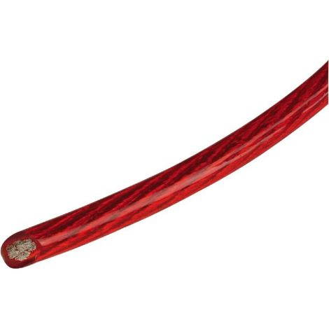 Cable Alimentation Rouge CCA - 15mm2 - 35m