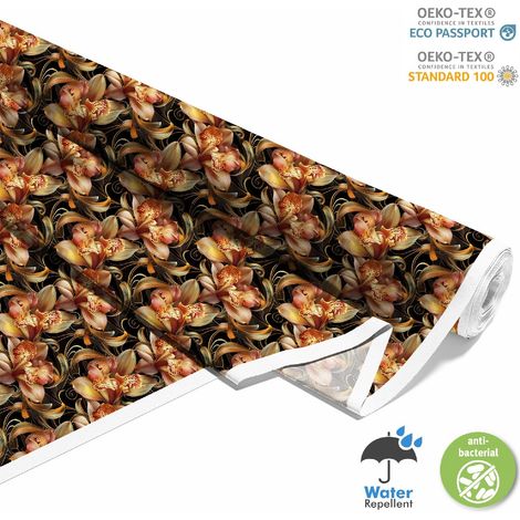 OUTDOOR DEKOSTOFFE OXFORD - Motiv Blumen I DX5585