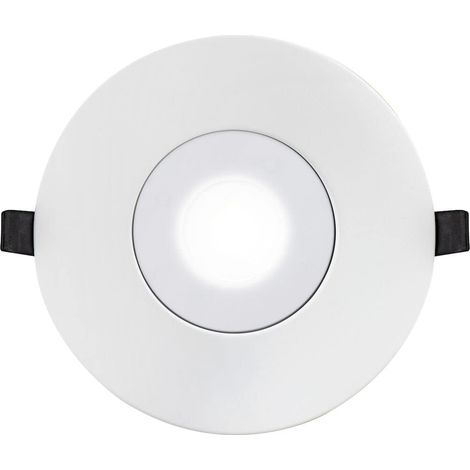 Plaque d'adaptation pour plafonnier Blanc mat 95-165 mm (1/5)
