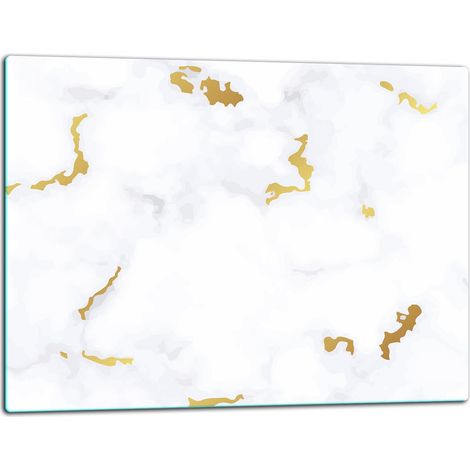 Schneidebrett aus Glas, 52x40 cm, Marmor (1/5)