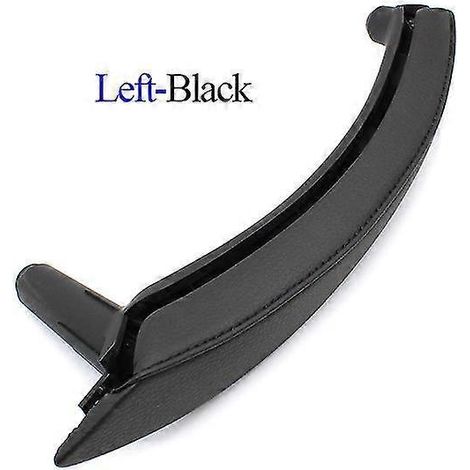 Poignée de porte intérieure de remplacement en cuir noir pour BMW X5 X6 E70 E71 (2007-2013) - Côté gauche (1/5)
