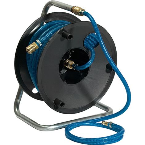 Riegler Druckluft-Schlauchtrommel, 20 m PVC-Schl. Ø 15x9, Kupplung NW 7,2 (1/2)