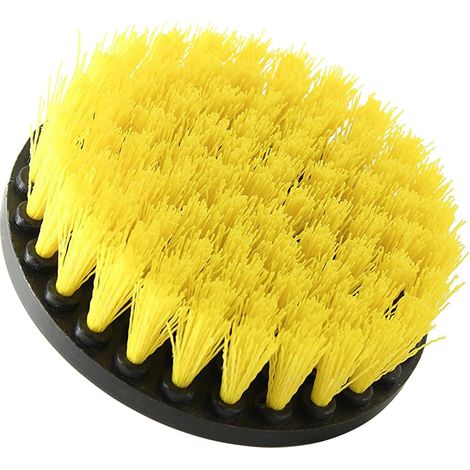 Brosses de nettoyage pour perceuse - Brosse souple de rechange pour moquette et cuir d'ameublement (1/5)