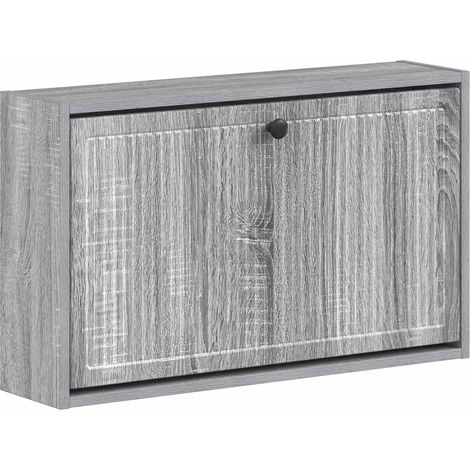 Wall-Mounted Shoe Cabinet EDE 71 x 17 x 43 cm Engineered Wood vidaXL (1/5)