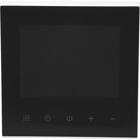 Thermostat programmable Wi-Fi avec écran tactile LCD, application et commande vocale, régulateur de température 100-240 V, installation encastrée