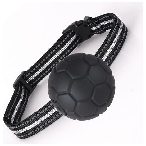 SABIR Antibellhalsband für langhaarige Hunde, wiederaufladbar mit 3 Modi (Ton/Vibration/Schock), automatisch elektrisch und effektiv, leichtes wasserdichtes Antibellhalsband für kleine/große Hunde (1/5)