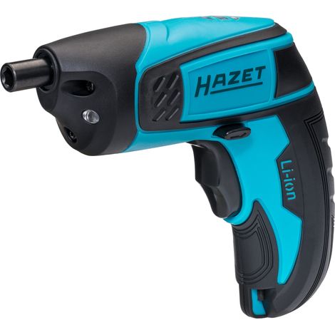 Hazet 9230B-1 mini atornillador inalámbrico compacto azul/negro
