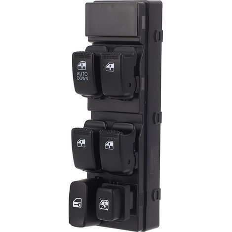 Interruptor de elevalunas eléctrico Yctze, lado del conductor izquierdo, respuesta rápida 93501 H1120, interruptor de control de elevalunas para Terracan 2001 a 2006 (1/5)
