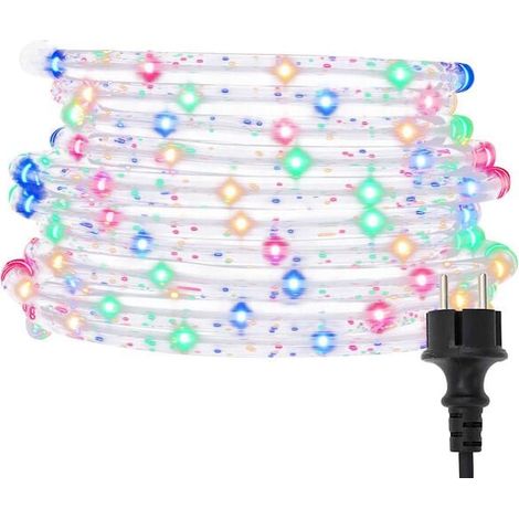 Bande lumineuse LED multicolore de 5 mètres, 120 LED, en PVC (1/5)