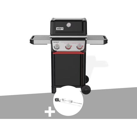 Barbecue à gaz Spirit E-325 + Rôtissoire - Weber (1/5)