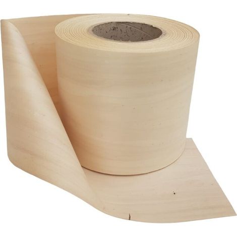Bordo tranciato impiallacciatura legno precollato da 200 mm varie essenze dimensione disponibile: pioppo