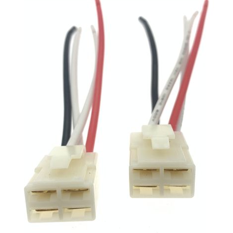 Fan resistor harness connectors compatible with Hyundai Elantra, Sonata, Accent, Rio and Sportage (1/5)
