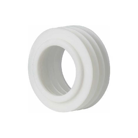 MORSETTO WC PER CASSETTA DI SCARICO ZETA 3 DIAM.EST.55/58- Diam. Int. 40- DH- pezzi 1 (1/2)