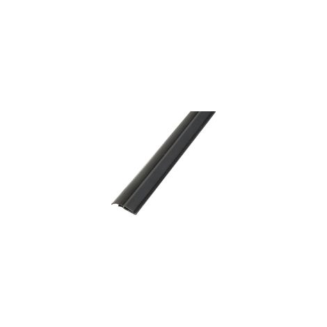 Joint latéral mini en PVC souple noir le m/l - Ref FF : 1086R