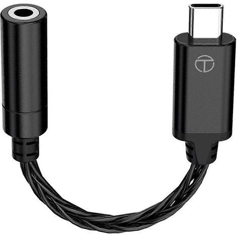Câble adaptateur audio USB-C vers jack 3,5 mm KT02F20 pour téléphone portable, ordinateur, écouteurs, amplificateur et lecteur numérique (1/4)