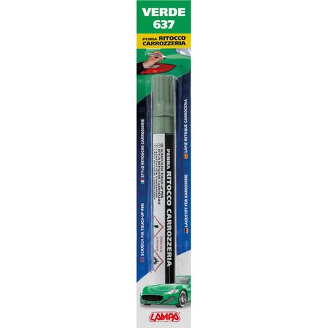 Penna ritocco carrozzeria - Verde - 637