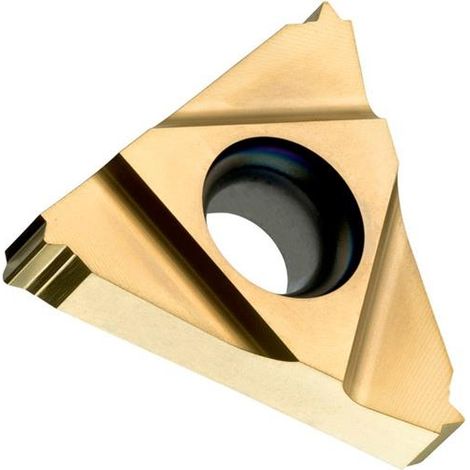 Placa de torneado de roscas ISO TN 16ER140UN:T8030 Diám. circ. int. 9,525mm PVD (1/2)
