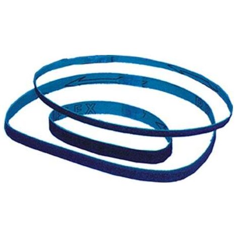 [NEUWERTIG] B-Ware Makita Schleifband Band K120 9mm 533 mm Ersatzband Zubehör P-39475 blau 25 Stück (1/2)