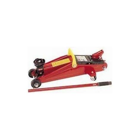 Cric - Sollevatore - Martinetto idraulico a carrello 2T/2000Kg alzata massima 320 mm