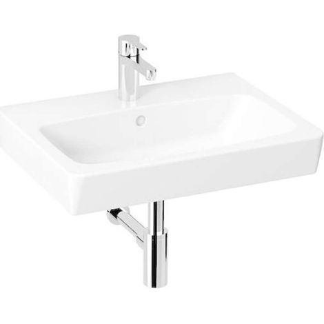 Jika Lyra plus - Lavabo 60x45 cm, con troppopieno e foro per miscelatore, bianco H8103820001041