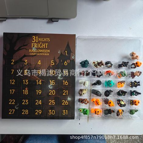 31 jours et nuits d'épouvante : un compte à rebours d'Halloween horrifique en boîte surprise 3D