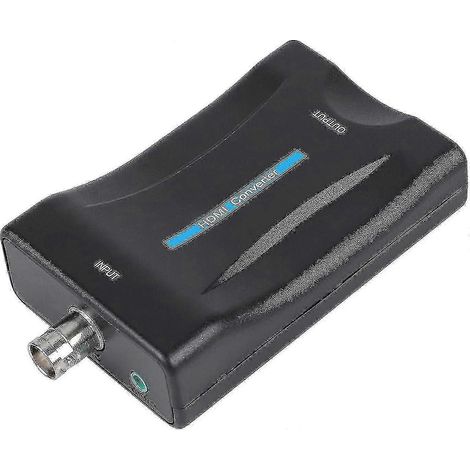 Adaptateur coaxial vers HDMI, convertisseur BNC vers HDMI, compatible avec les antennes TV, les adaptateurs vidéo d'affichage haute définition 1080p/720p et les moniteurs de surveillance. (1/5)