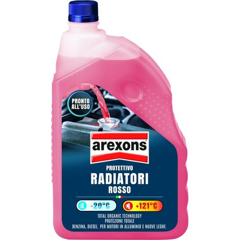 Liquido Radiatori Pronto All Uso Rosso Arexons 2 l (1/3)