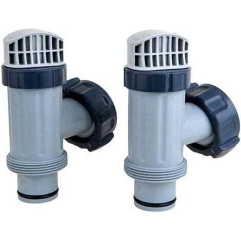 Intex 2-piece piston valve set for above-ground pools with gasket and nut, for large pools (1/4)