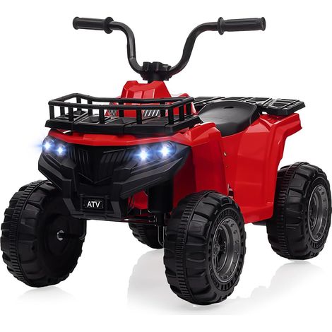 Quad ÉLectrique Enfant 12 V, Voiture ÉLectrique pour Enfant ATV, Voiture éLectrique 2 Vitesses, Voiture Electrique pour GarçOns Et Filles De 2 à 5 Ans(rouge) (1/5)