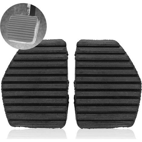 Couvercle de Protection de pédale, Couvercle en Caoutchouc de pédale de Frein d'embrayage pour Peugeot pour Citroen 1007207208 C3 C4 C5 C6 C8 2Pcs / Lot (1/5)
