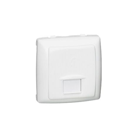 presa informatica RJ45 - categoria 6 FTP 9 contatti - apparecchiatura a incasso componibile completa
