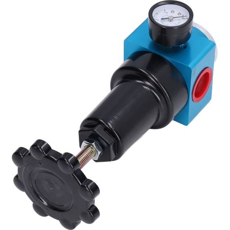 Régulateur de pression d'air, vanne de réduction pneumatique moyenne, manomètre de contrôle, quantité H-20 G3/4 (1/5)