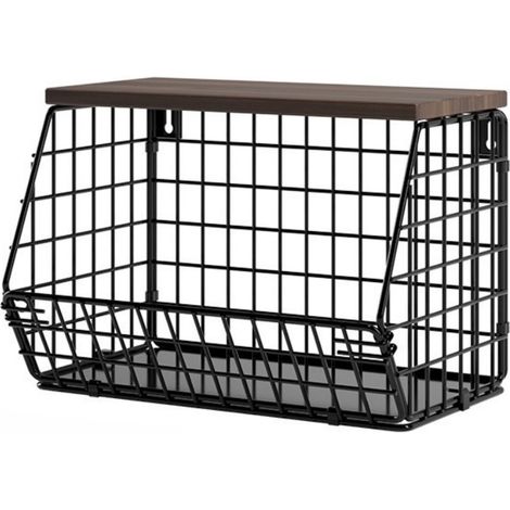 Panier de rangement mural pour cuisine (1/4)
