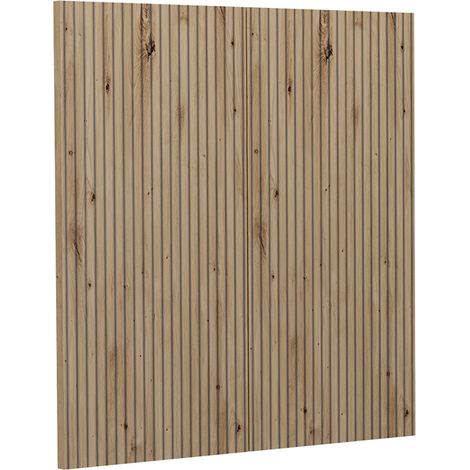 Küchenfront R-Line, Artisan-Eiche, 59.2 x 59 cm Möbelfront für den Hängeschrank, Vicco (1/5)