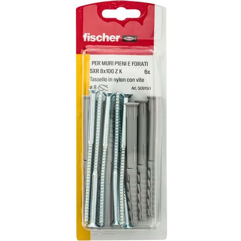 Tasselli nylon sxr 8x100 z k - fischer (1/5)