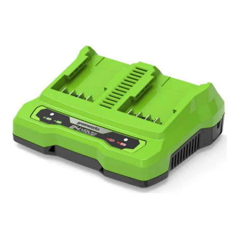 Cargador de 24V 4.0Ah de alto rendimiento GREENWORKS - G24X2UC2